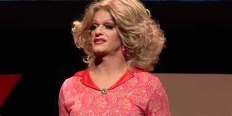 Drag Queen Panti Bliss Is Back With An Impassioned Tedx Speech On Homophobia Gay Pda Huffpost