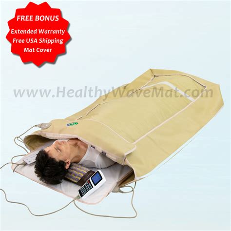 Healthy Wave Infrared Sauna Wrap Multi Wave Infrared Pemf Mat Combo 74