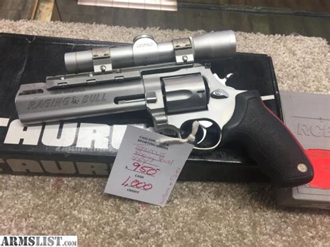 Armslist For Sale Taurus Raging Bull 454 Casull With Leupold Pistol