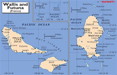Cartes Des Iles Wallis Et Futuna Encyclopédie Globale