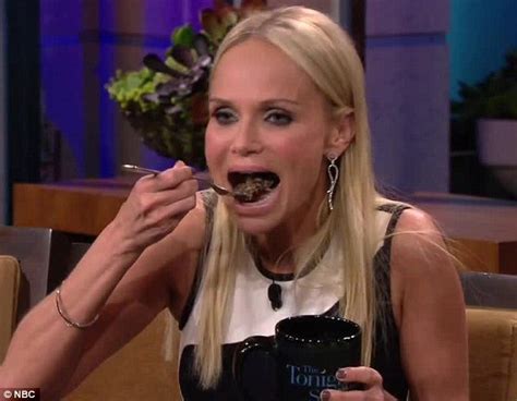 Kristin Chenoweth Almost Throws Up As She Earns Charity Money Eating