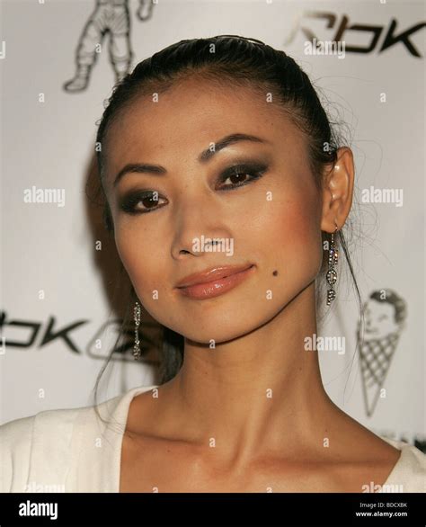 Bai Ling Chinesische Schauspielerin Stockfotografie Alamy