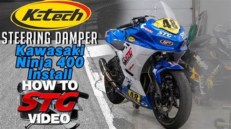 A steering damper can be found on outboard boat motors. Kawasaki Ninja 400 K-Tech Steering Damper Install ...