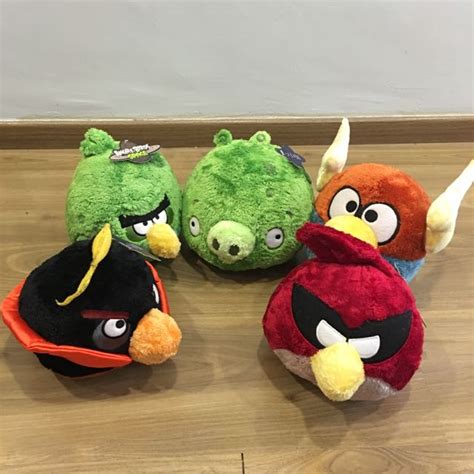 Angry Birds Space Plushies Hobbies And Toys Toys And Games On Carousell