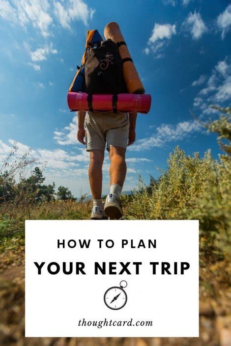 How To Plan Your Trip From Scratch The Thought Card