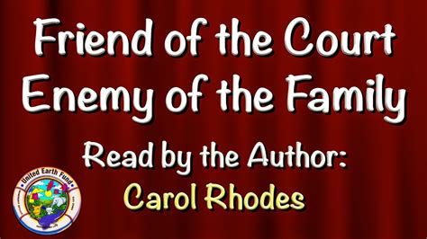 Check spelling or type a new query. Friend of the Court Enemy of the Family Read by Author ...