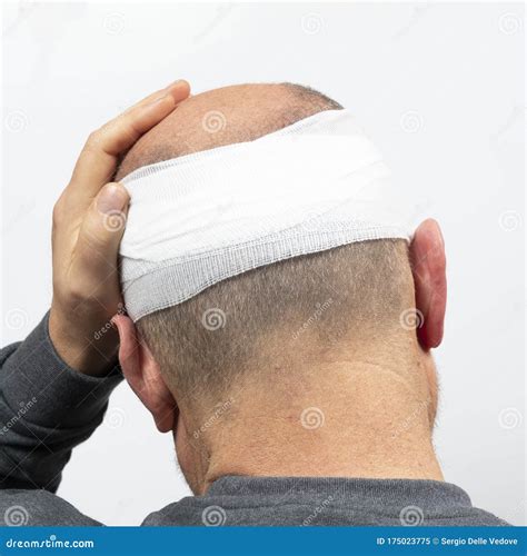 The Bandaged Head Stock Image Image Of Bandage Medical 175023775