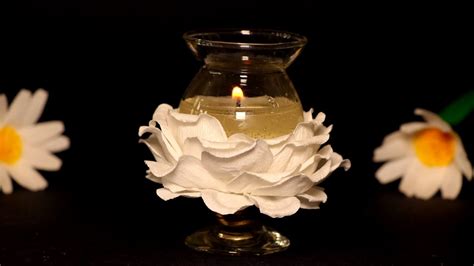 You can follow this by choosing purple and pink candles, but it might look even lovelier to opt for white candles combined with purple and pink flowers and leaves. DIY Gel Candles Making Ideas - Beautiful Paper Flower ...