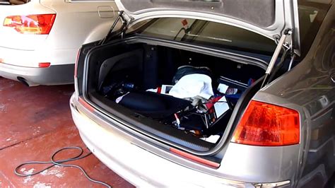 Maybe you would like to learn more about one of these? How To Close Trunk With Remote Or Door Button A8L D3 - YouTube