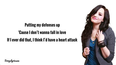 Demi Lovato Heart Attack Lyrics Belllopa