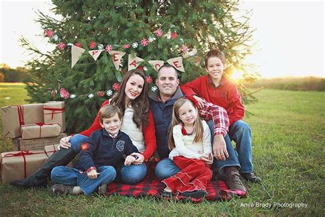 One of my favorite dog photoshoot ideas is to think about perspective angles from a dog's pov. Outdoor Christmas Tree Family Shoot. | Christmas family ...