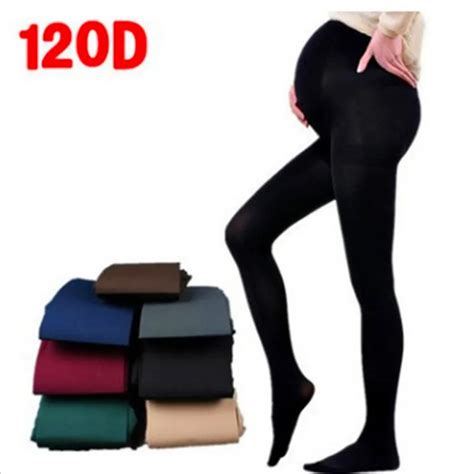 120D Velvet Pregnant Women Pantyhose Large Size Leggings Increase