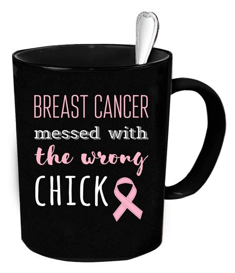 Breast Cancer Mug 11 Oz Breast Cancer T Cancer Awareness Etsy