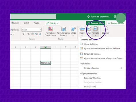 Como Aumentar Linha E Coluna No Excel