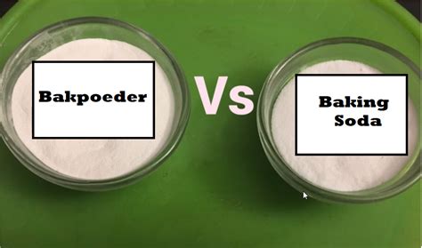 Wat is Het Verschil Tussen Bakpoeder en Baking Soda