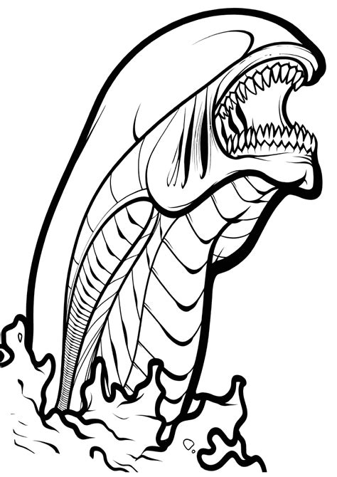 Alien the coloring book color in your own 22. Alien coloring pages | Coloring pages to download and print