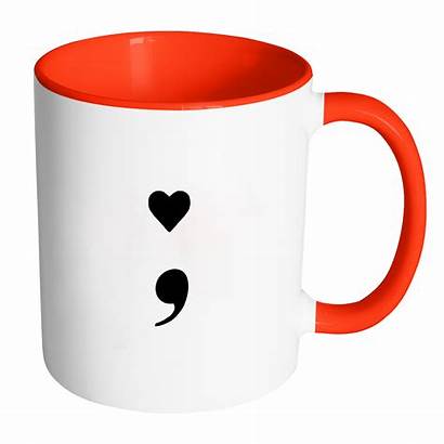 Mug Heart Coffee Cup Clipart Yellow Semicolon