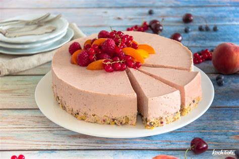 Smoothie-Käsekuchen ohne Backen