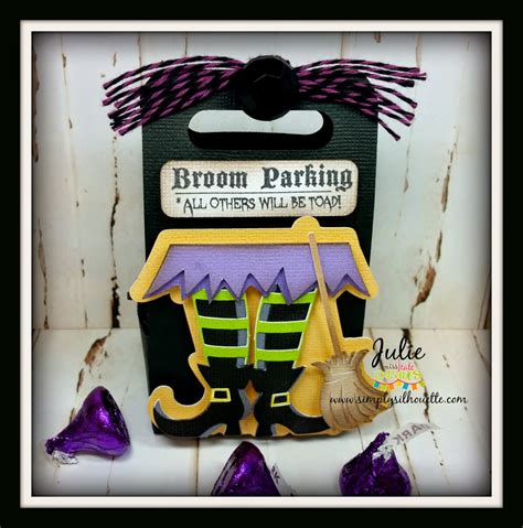 Broom Parking Halloween Treat Bags Halloween Crafts Halloween