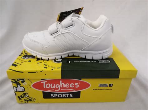 Tekkies White Valcro Constantia Schoolwear