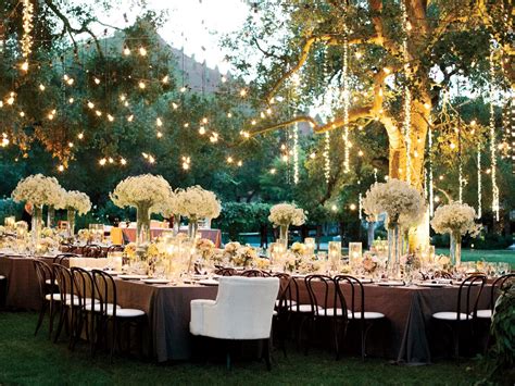 Awesome wedding signs are great wedding decor for an outdoor wedding ceremony and reception. Wedding Reception Lighting Basics