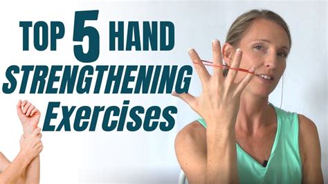 Top 5 Hand Strengthening Exercises For Stronger Hands Youtube