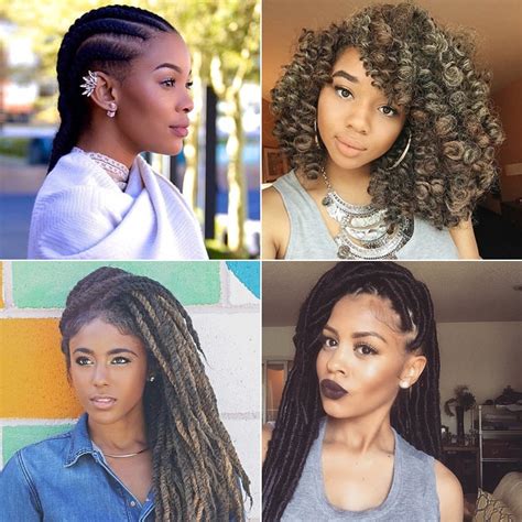 There are numerous types of braids, but these are the 7 most popular trendy braid hairstyles you can try! Black Braided Hairstyles With Extensions | POPSUGAR Beauty
