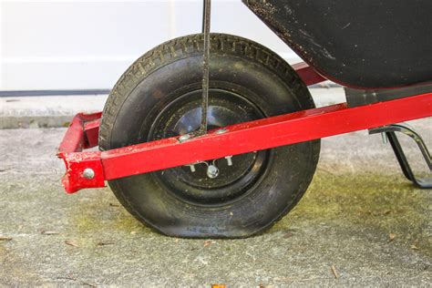 For more comfort select tires wide enough that happens under 100psi. How to Replace a Wheelbarrow Tire in 5 Minutes - Pretty ...