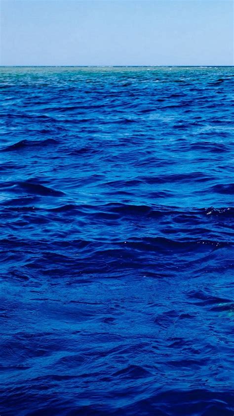 Sea Blue Ocean Nature Summer Swim Iphone Wallpapers