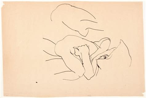 Nude Study By Brett Whiteley The Collection Art Gallery Nsw