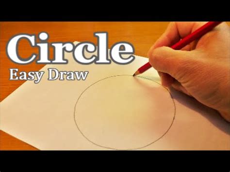 Drawing a perfect circle freehand can be difficult and frustrating. Very Easy ! How to Draw a Perfect Circle Freehand - YouTube
