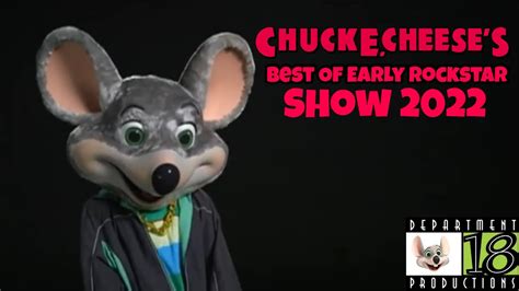 Chuck E Cheeses Best Of Early Rockstar Show 2022 Youtube