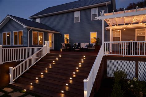 Imagine these icicle lights for any. Deck Lighting | C&L Ward