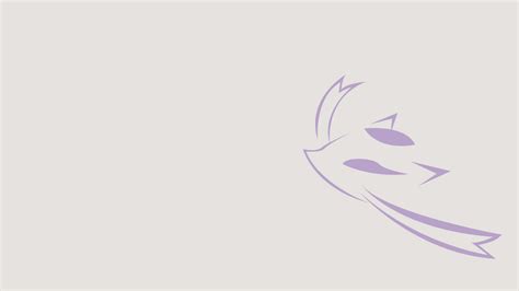 Mienshao Minimalism Simple Background Wallpaper Anime