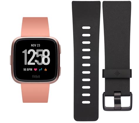 Fitbit Versa Smartwatch With Additional Band And Pandora