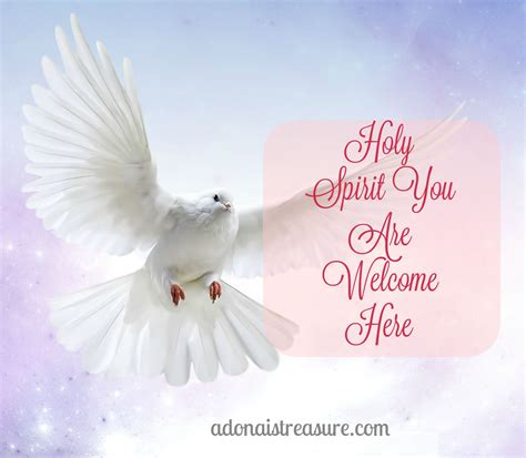 Holy Spirit You Are Welcome Here · | Holy spirit, Spirit, Holi