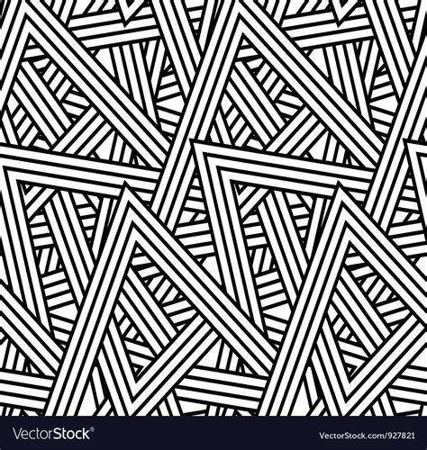 Stripe Triangle Pattern Royalty Free Vector Image