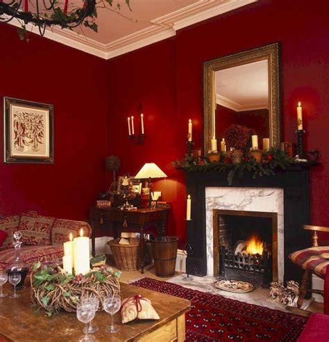 65 Best Living Room Christmas Decoration Ideas Red Room Decor Red