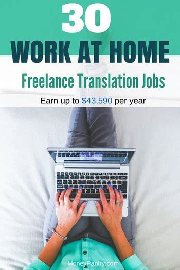 Write reviews on your blog & make money as an affiliate. 30 Online Translation Jobs: Get Paid up to $43,590 to Translate - MoneyPantry | Make money ...