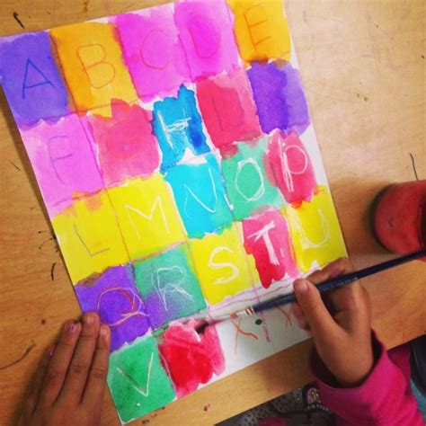 Alphabet Art Project · Art Projects For Kids