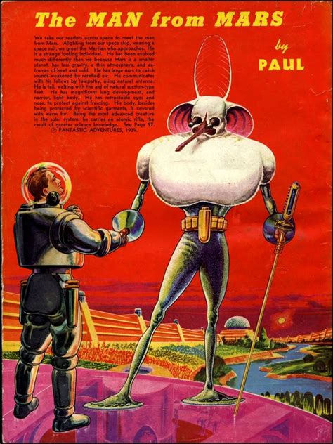 Aliens In The 40s Science Fiction Art Retro Futurism Adventure Art