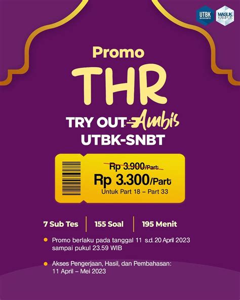 Snbp Snbt Stan On Twitter Jarang Jarang Nih Dapat Harga Try Out Cuma