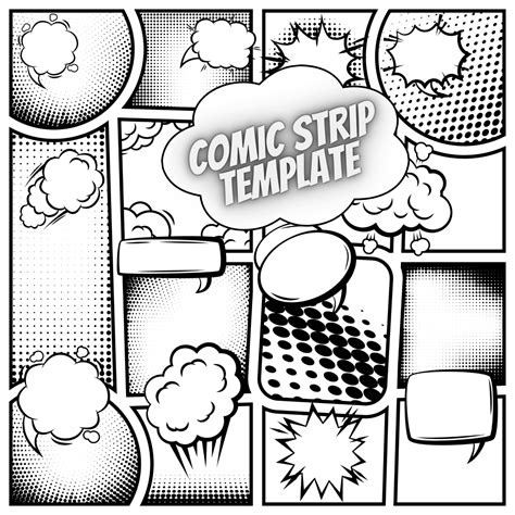 Comic Strip Template Made By Teachers