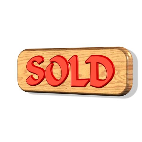 Sold Sign Free Stock Photo Public Domain Pictures