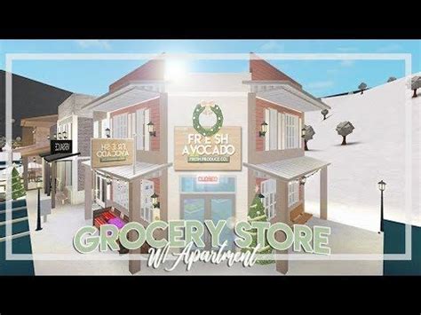 Последние твиты от everything bloxburg (@bloxburgnews). Welcome to Bloxburg: Grocery Store w/ Apartment | Town ...