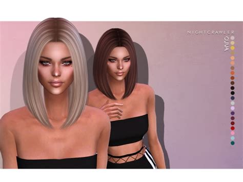 Olivia Hair By Nightcrawler Sims At Tsr Sims 4 Updates