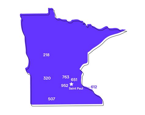 Minnesota Mn Phone Numbers Area Codes 612 218 320 651