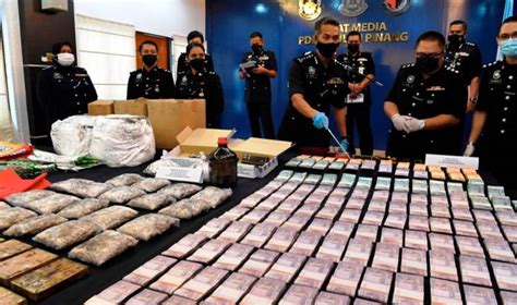 Two Drug Trafficking Syndicates Busted Drugs Worth Rm3 5 Mln Seized