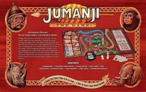 Jumanji Original Board Game Limited Stock Brand New Factory Sealed