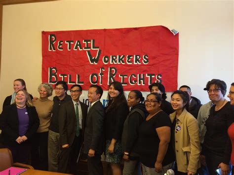 Retail Workers Bill Of Rights Jobs With Justice San Francisco